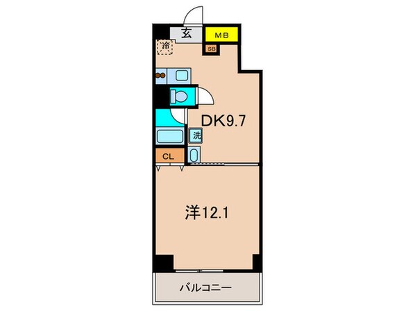 アーバンパーク溝の口の物件間取画像